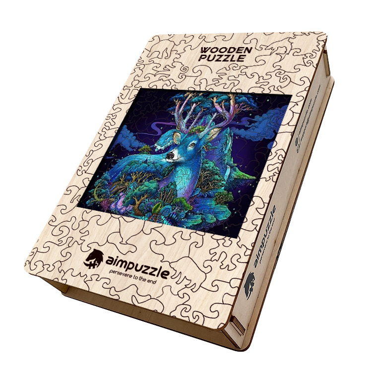 Forest Deer Wooden Jigsaw Puzzle - aimpuzzle