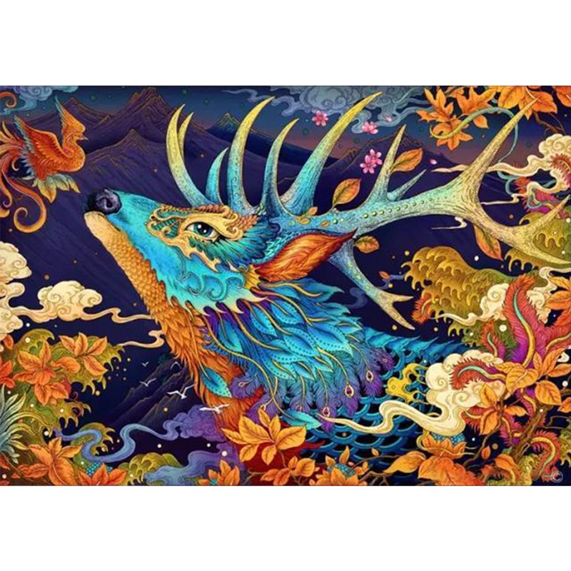 Deer Wooden Jigsaw Puzzle - aimpuzzle