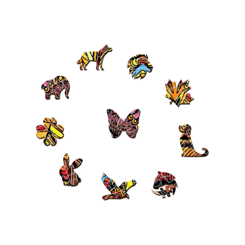 Magic Wolf Wooden Jigsaw Puzzle - aimpuzzle