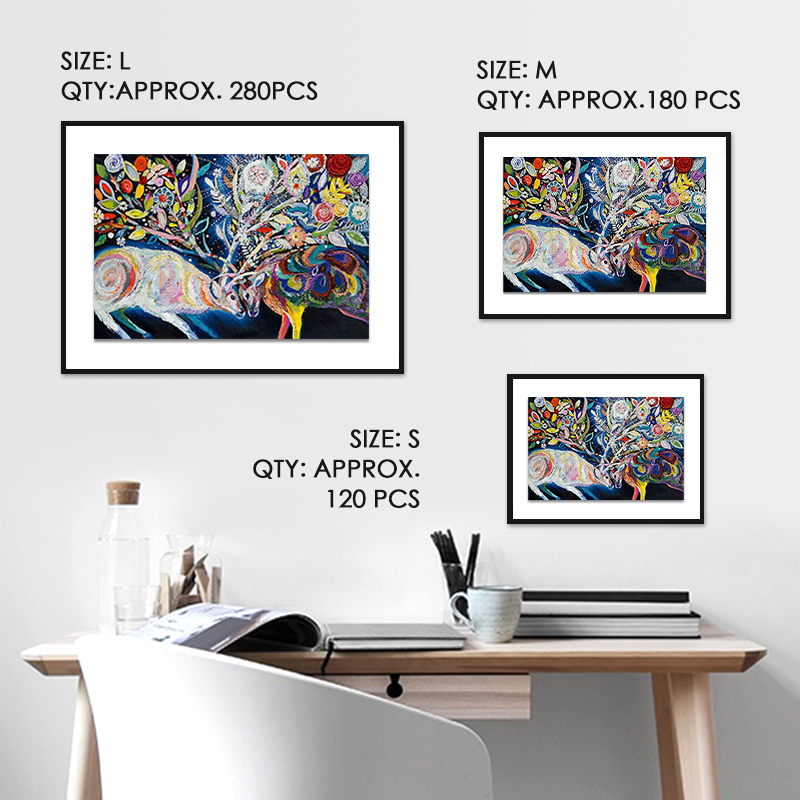 Bullfighting art painting Wooden Jigsaw Puzzle - aimpuzzle