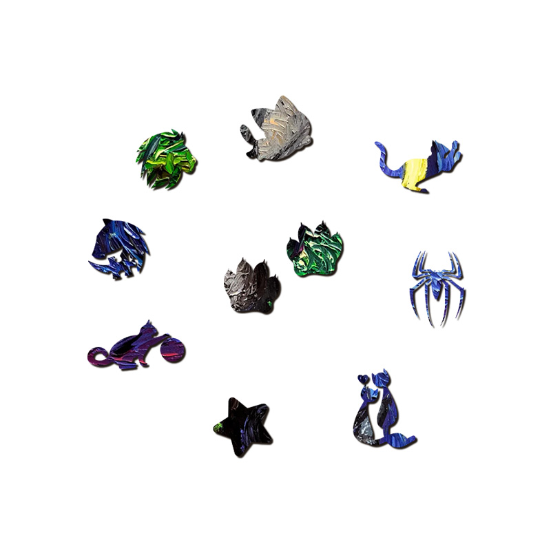 Van Gogh Siamese Cat Wooden Jigsaw Puzzle - aimpuzzle