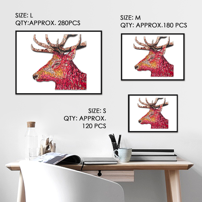 Moose Wooden Jigsaw Puzzle - aimpuzzle