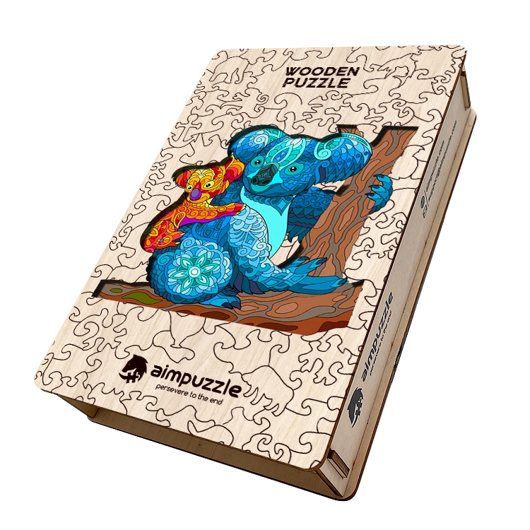 koalas Wooden Jigsaw Puzzle - aimpuzzle