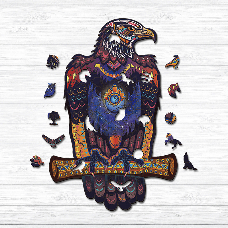 Bald Eagle Wooden Jigsaw Puzzle - aimpuzzle