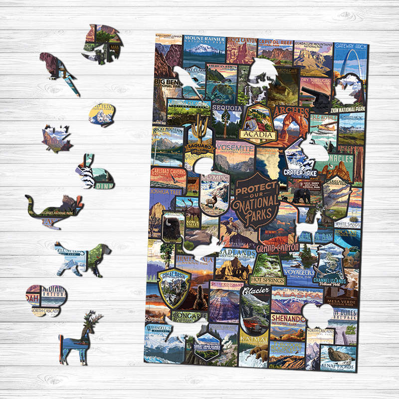 Environmental Protection Wooden Jigsaw Puzzle - aimpuzzle