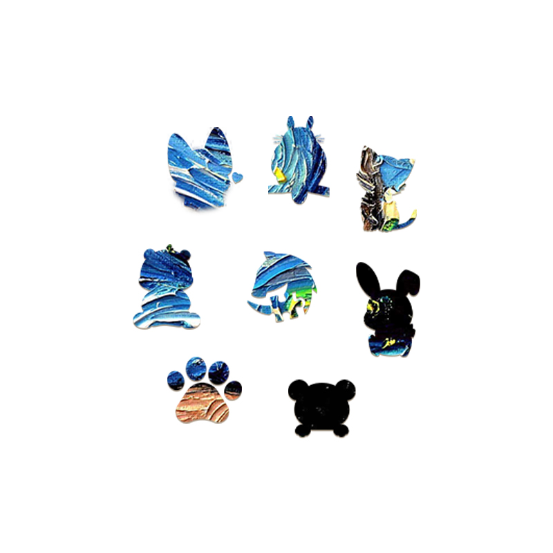 Van Gogh Chihuahua Wooden Jigsaw Puzzle - aimpuzzle