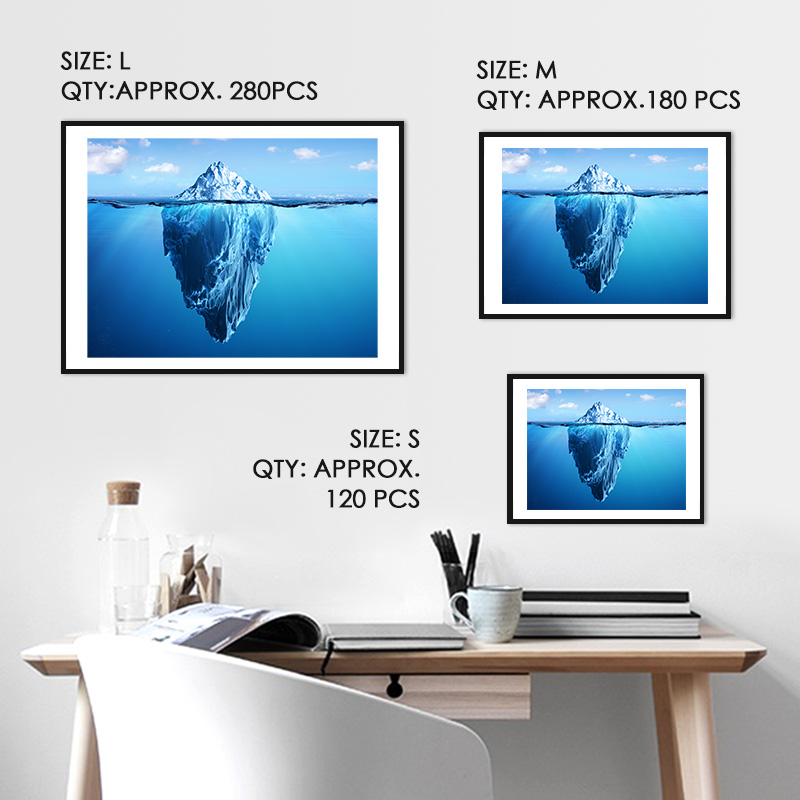 Icebergs Landscape Wooden Jigsaw Puzzle - aimpuzzle