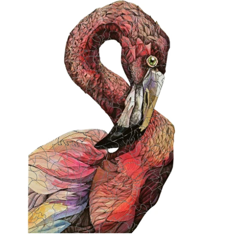 Flamingo Wooden Jigsaw Puzzle - aimpuzzle