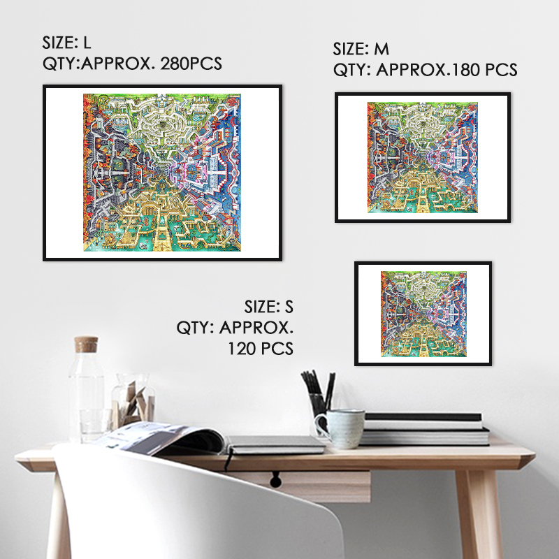 Labyrinth Wooden Jigsaw Puzzle - aimpuzzle