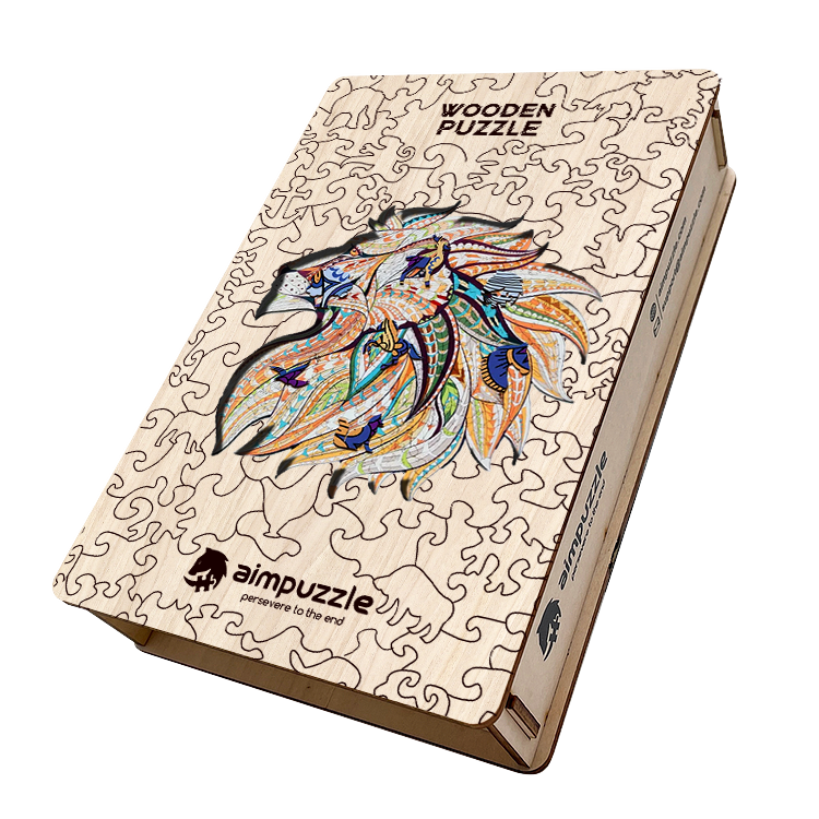 Colorful Lions Wooden Jigsaw Puzzle - aimpuzzle