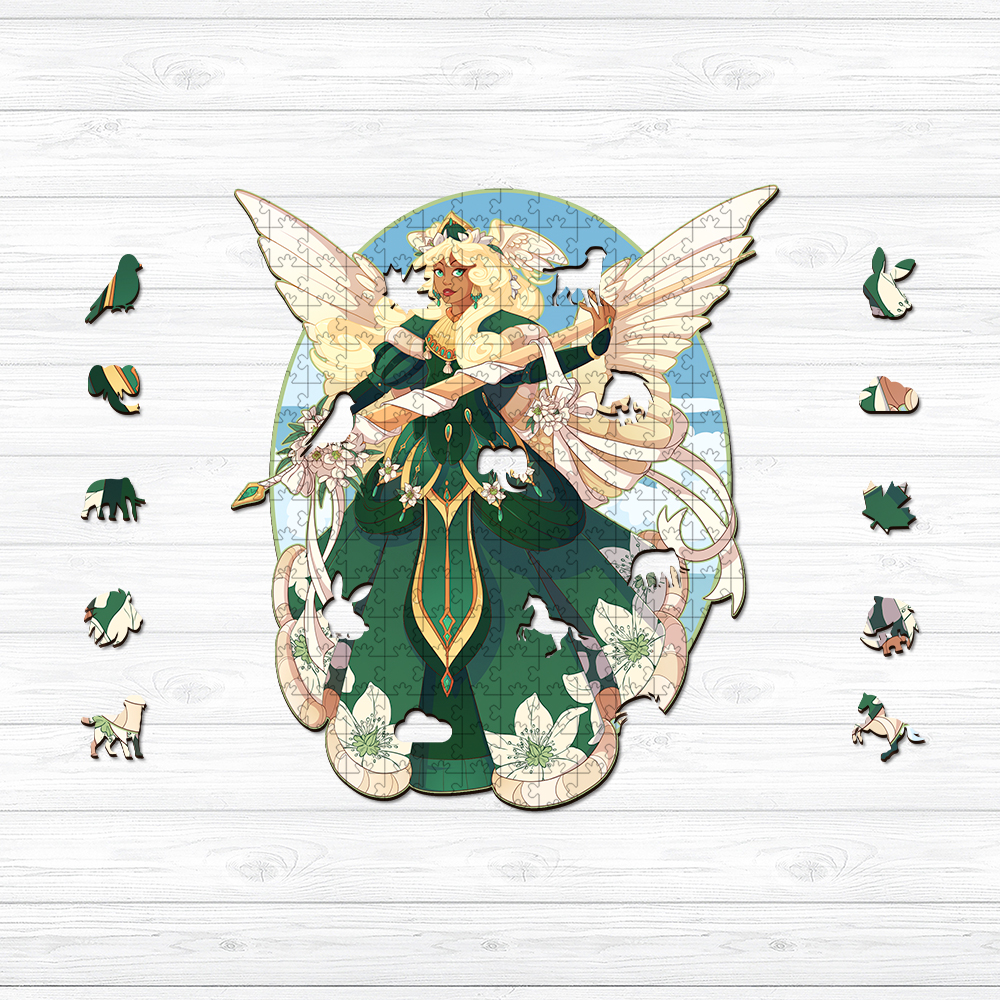 Fairy Wooden Jigsaw Puzzle - aimpuzzle