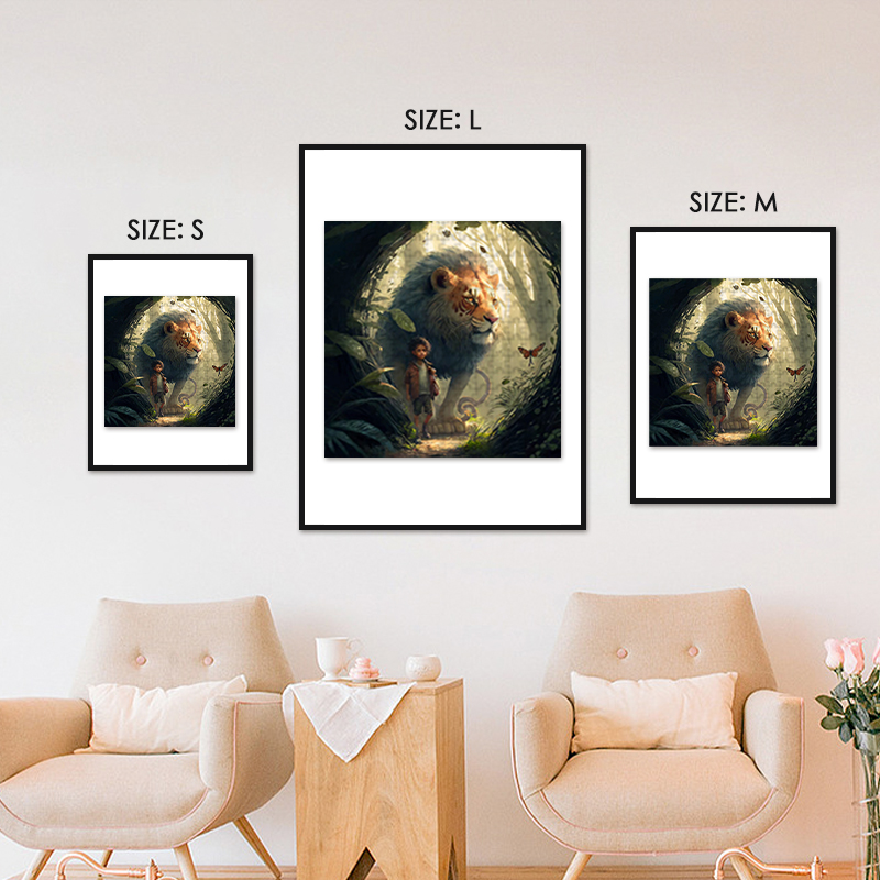 The Lions Companion Wooden Jigsaw Puzzle - aimpuzzle