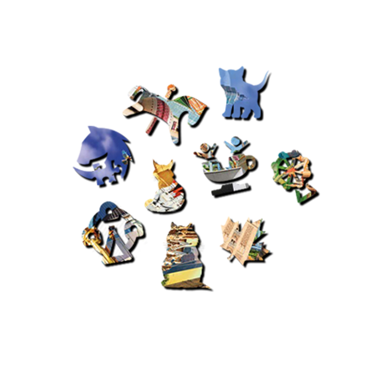 Around the World Wooden Jigsaw Puzzle - aimpuzzle