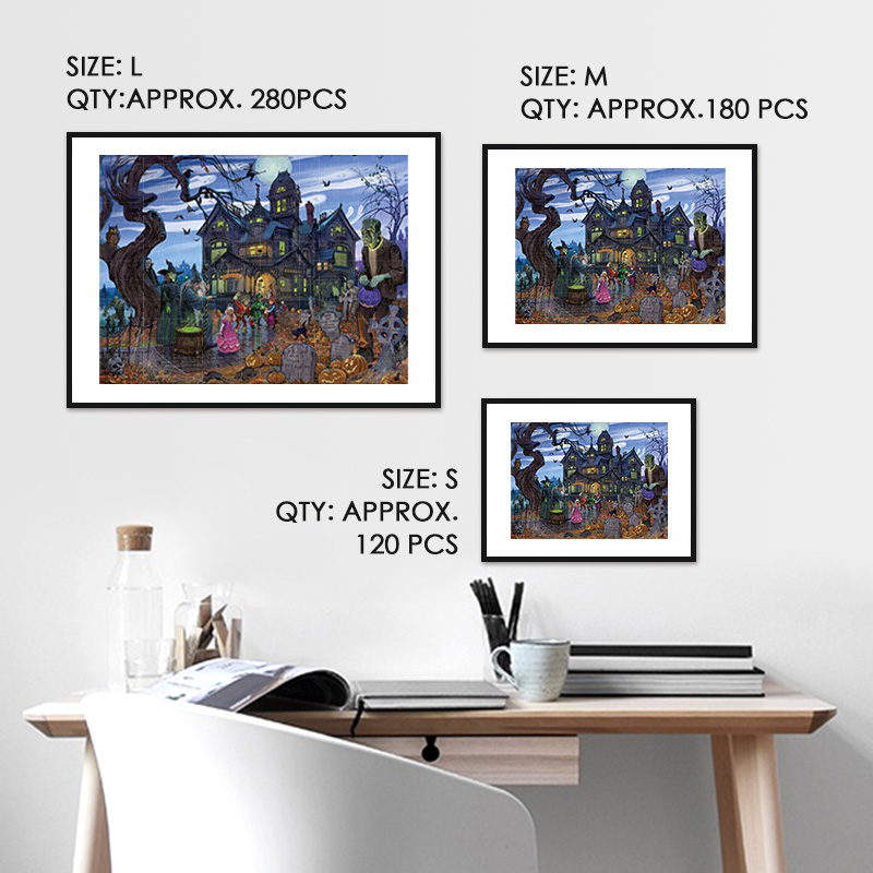 Dracula's Castle Wooden Jigsaw Puzzle - aimpuzzle