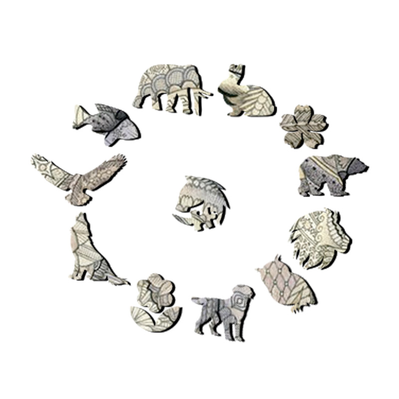 Polar Bear Wooden Jigsaw Puzzle - aimpuzzle