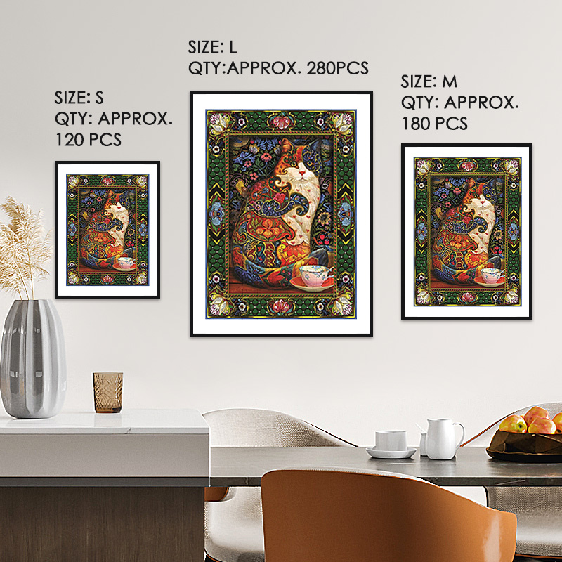 Royal Cats Wooden Jigsaw Puzzle - aimpuzzle