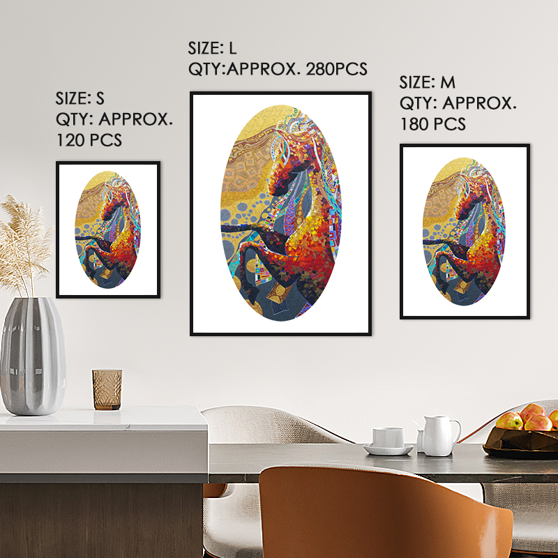 Roman Gods Horse Wooden Jigsaw Puzzle - aimpuzzle