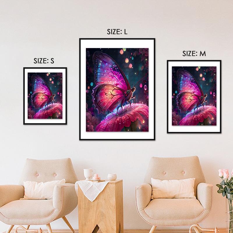 Luminous Butterfly Wooden Jigsaw Puzzle - aimpuzzle