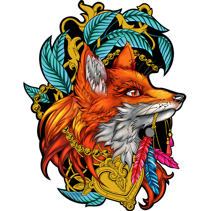 Red Fox Wooden Jigsaw Puzzle - aimpuzzle