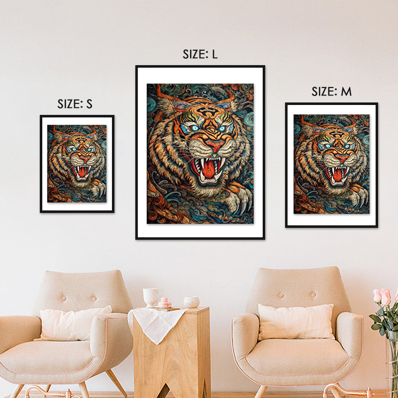 Roaring Tiger Wooden Jigsaw Puzzle - aimpuzzle