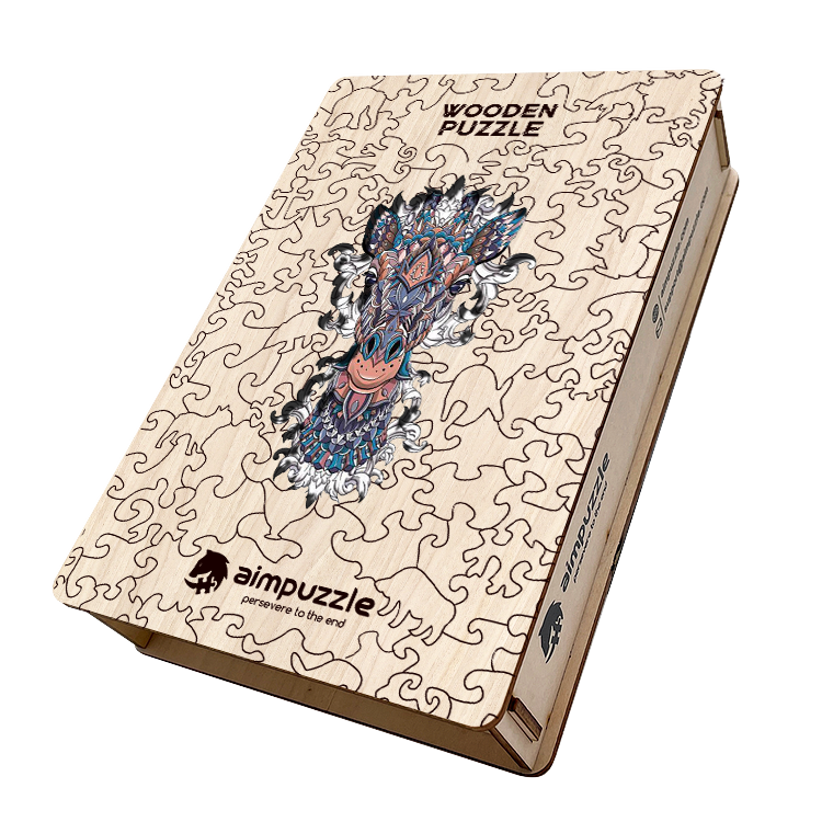 Giraffe Wooden Jigsaw Puzzle - aimpuzzle