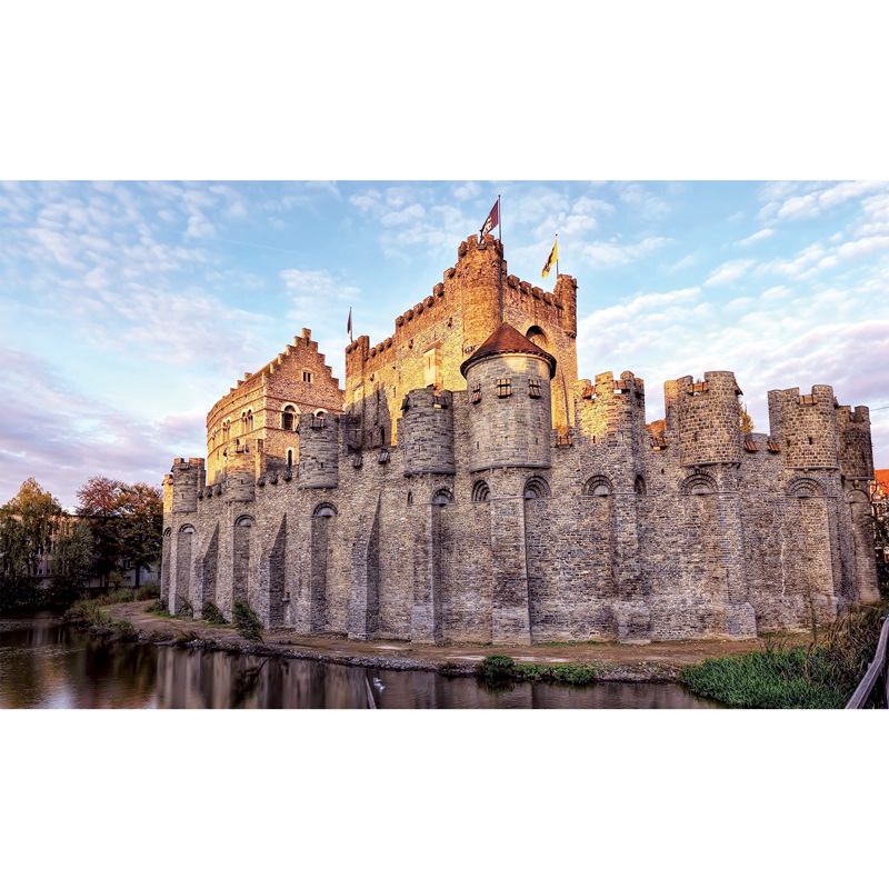 Gravensteen Castle Wooden Jigsaw Puzzle - aimpuzzle