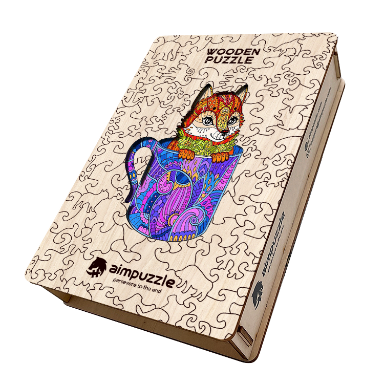 Little Fox Wooden Jigsaw Puzzle - aimpuzzle