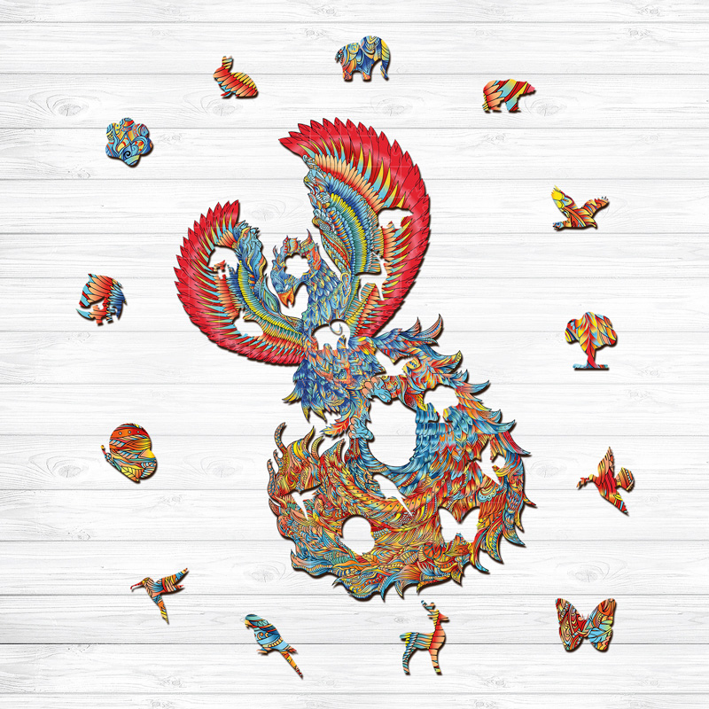 Phoenix Wooden Jigsaw Puzzle - aimpuzzle