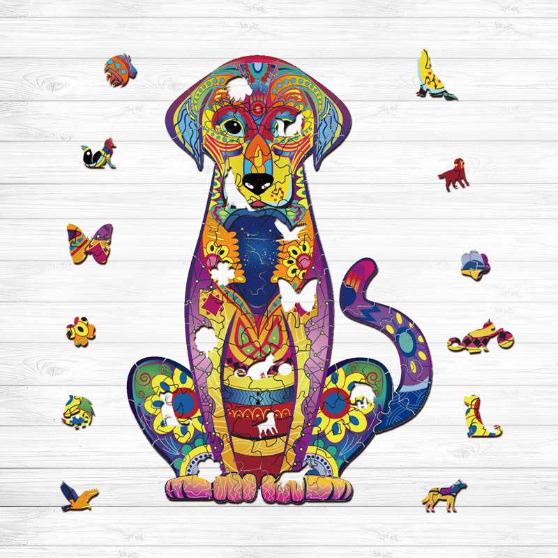Labrador Wooden Jigsaw Puzzle - aimpuzzle