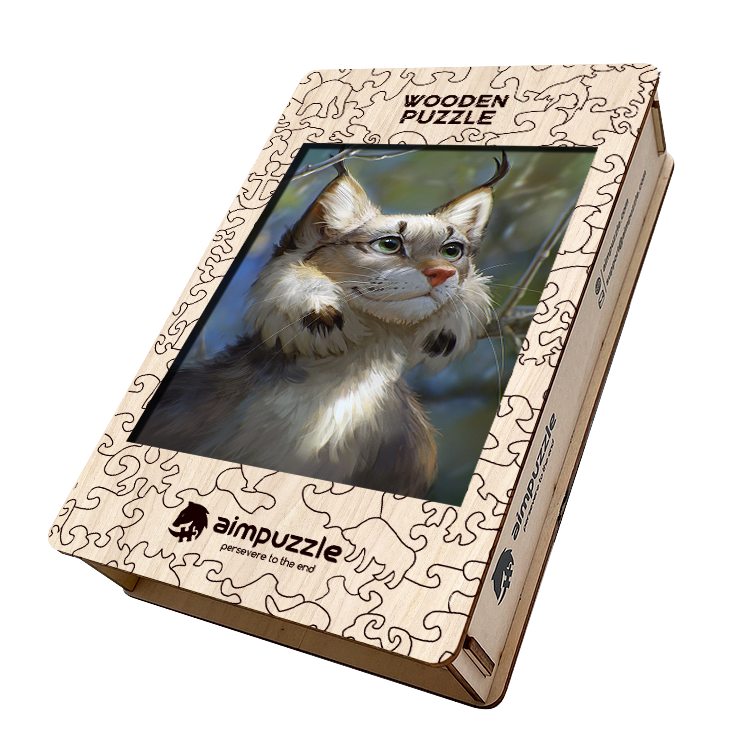 Lynx Wooden Jigsaw Puzzle - aimpuzzle