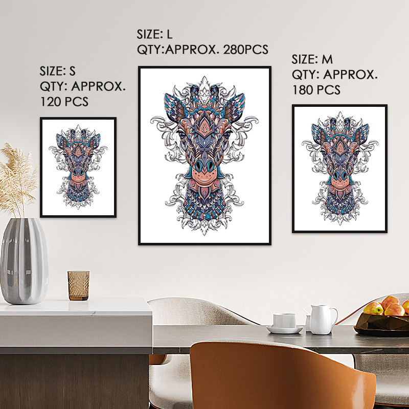 Giraffe Wooden Jigsaw Puzzle - aimpuzzle