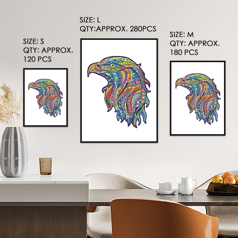 Eagle Wooden Jigsaw Puzzle - aimpuzzle