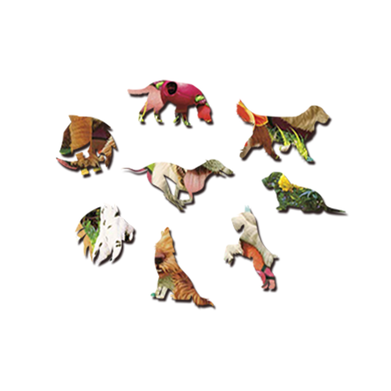 Dog Party Wooden Jigsaw Puzzle - aimpuzzle