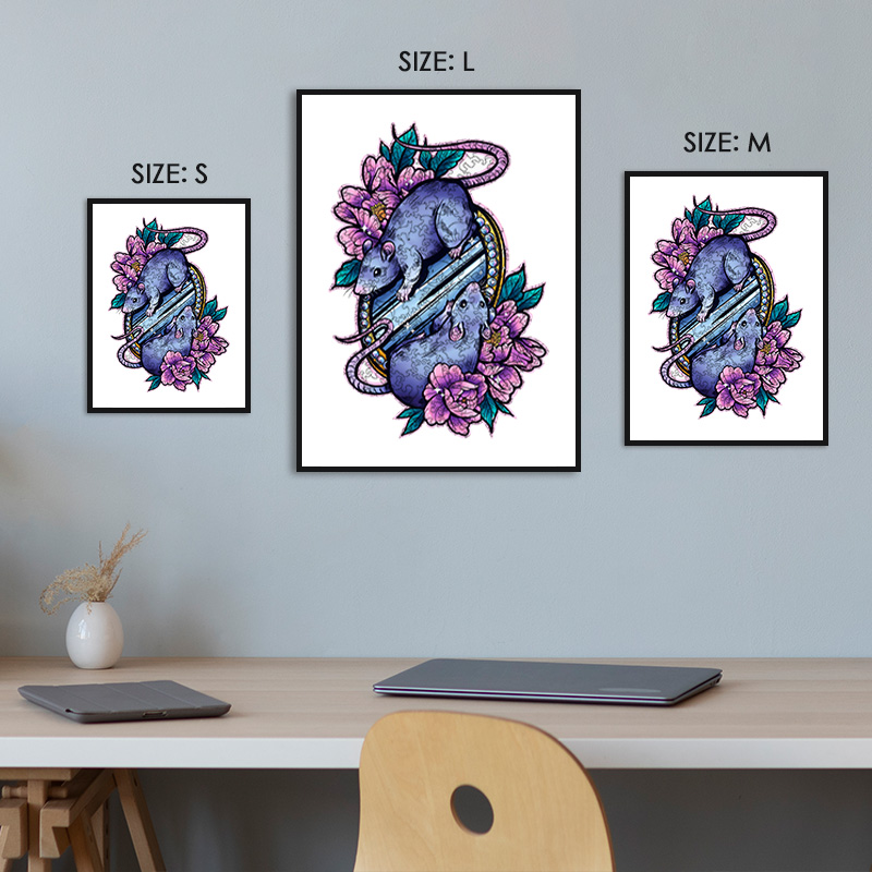 Mirror Rat Wooden Jigsaw Puzzle - aimpuzzle