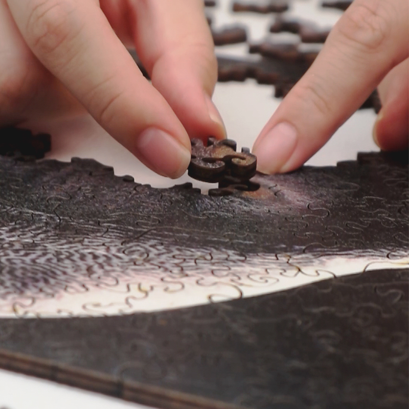 Wolf  Wooden Jigsaw Puzzle - aimpuzzle