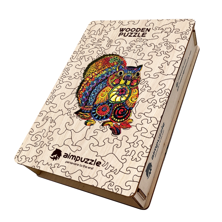 Squirrel Wooden Jigsaw Puzzle - aimpuzzle