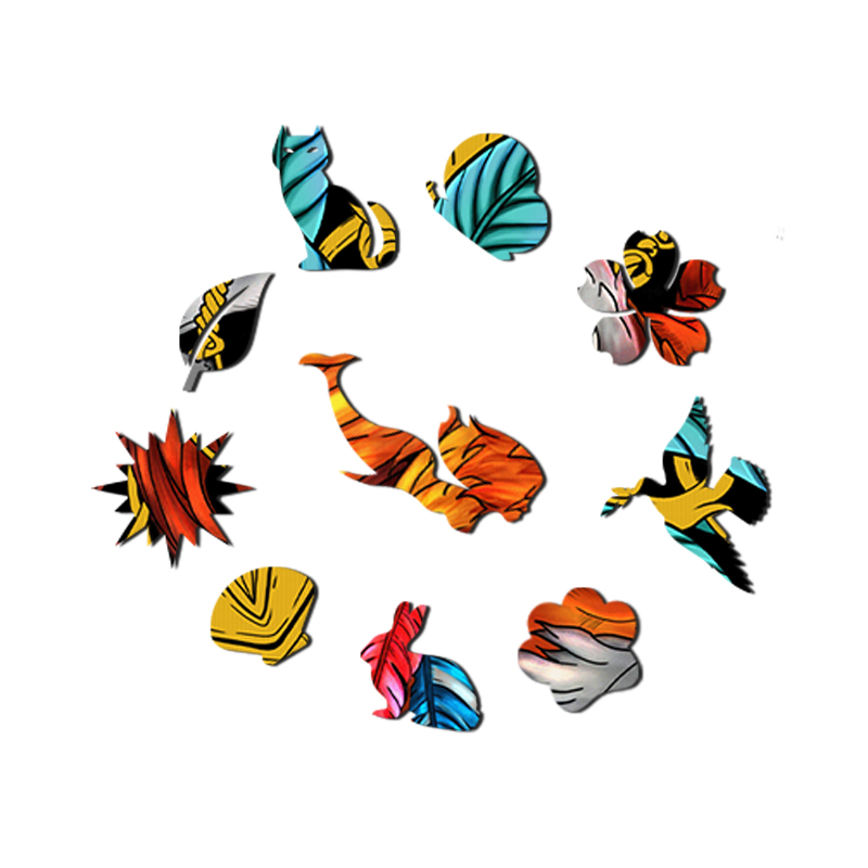 Red Fox Wooden Jigsaw Puzzle - aimpuzzle