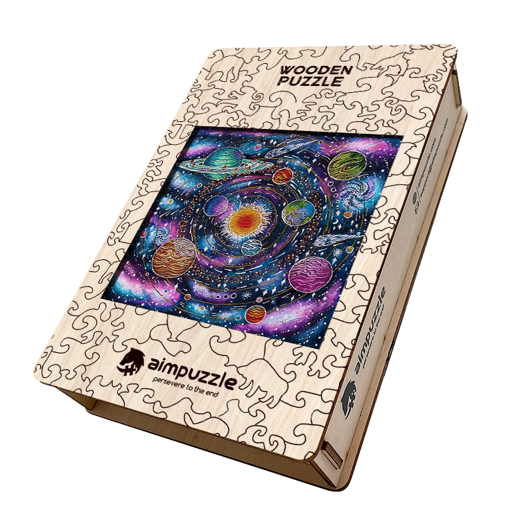 The Milky Way Galaxy Wooden Jigsaw Puzzle - aimpuzzle