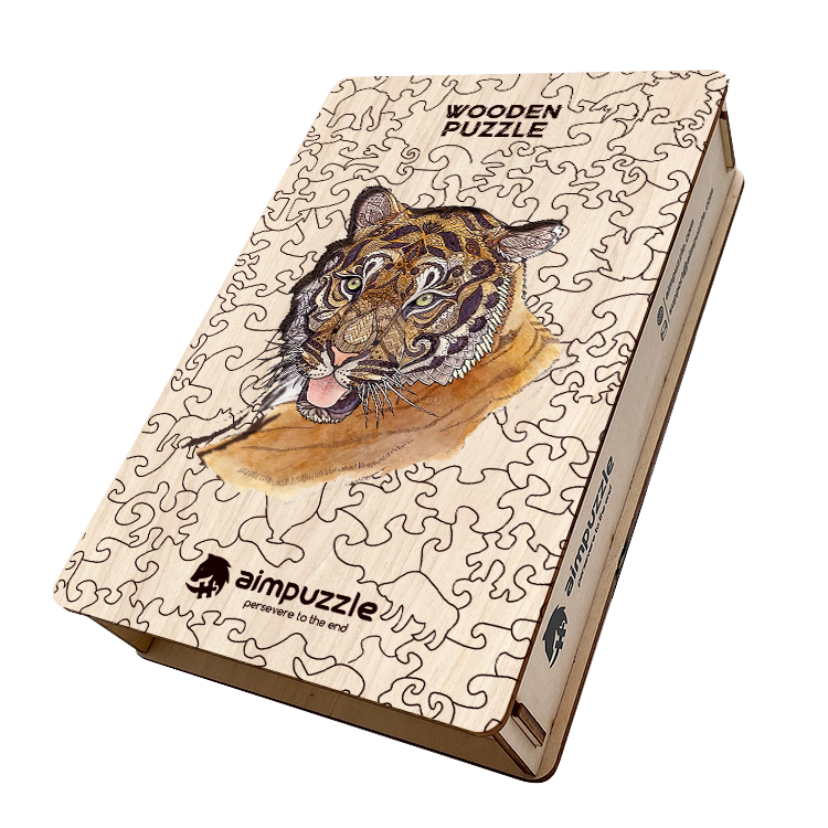 Bengal Tiger Wooden Jigsaw Puzzle - aimpuzzle