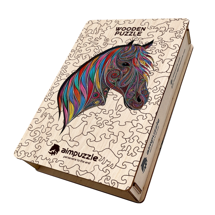 Horse Wooden Jigsaw Puzzle - aimpuzzle