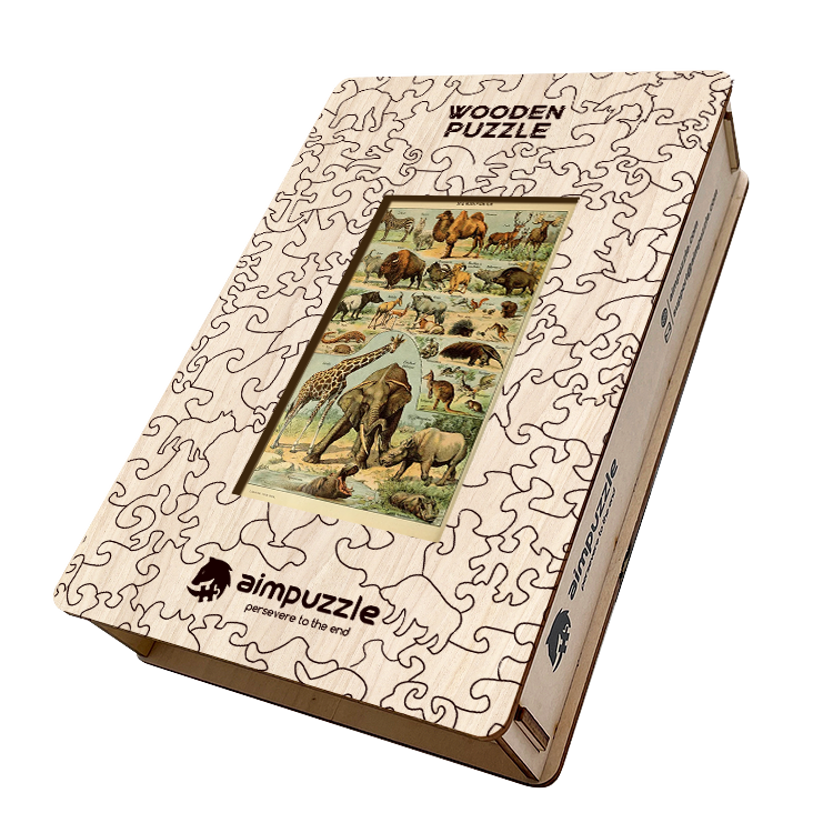 Mammals Wooden Jigsaw Puzzle - aimpuzzle