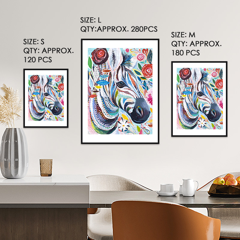 Zebra Wooden Jigsaw Puzzle - aimpuzzle