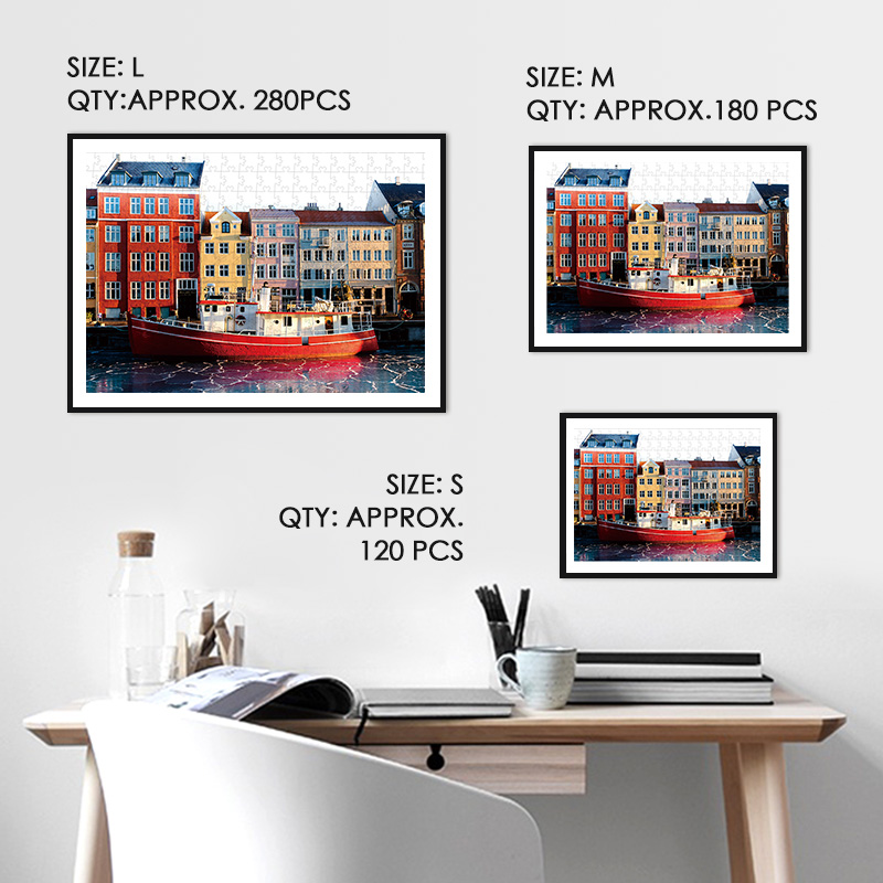 Nyhavn Wooden Jigsaw Puzzle - aimpuzzle