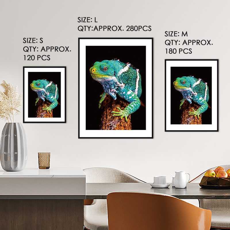 Handsome Chameleon Wooden Jigsaw Puzzle - aimpuzzle