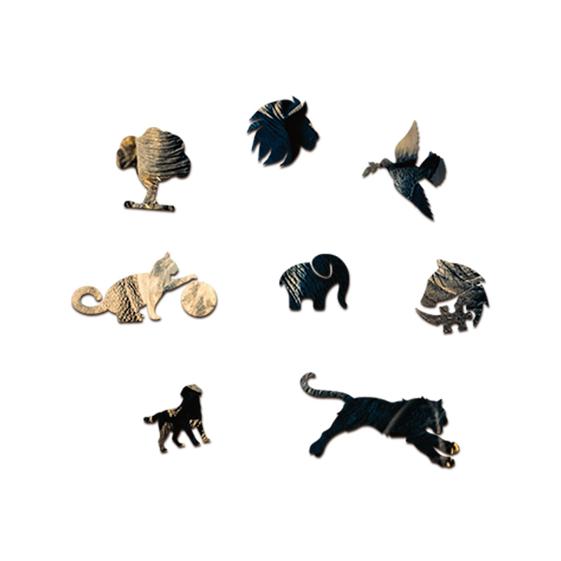 Rhino Wooden Jigsaw Puzzle - aimpuzzle