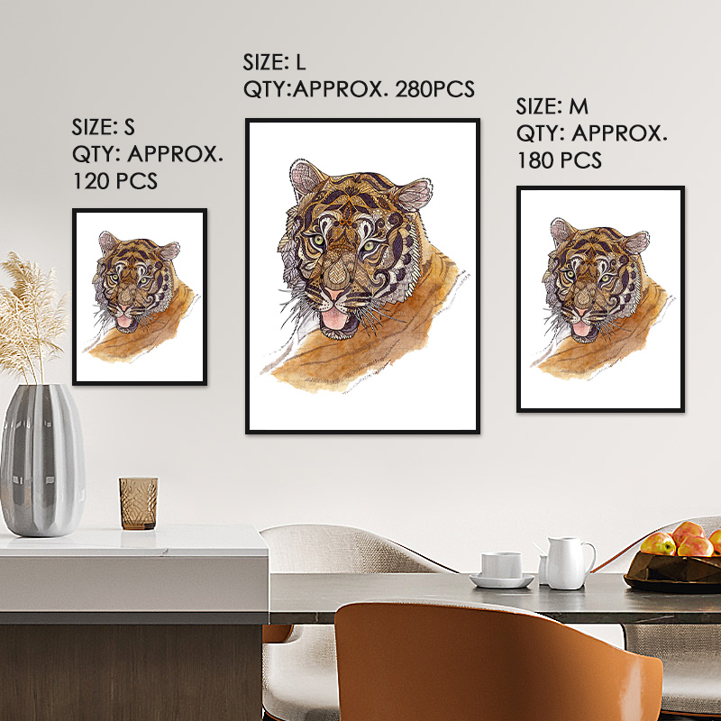 Bengal Tiger Wooden Jigsaw Puzzle - aimpuzzle